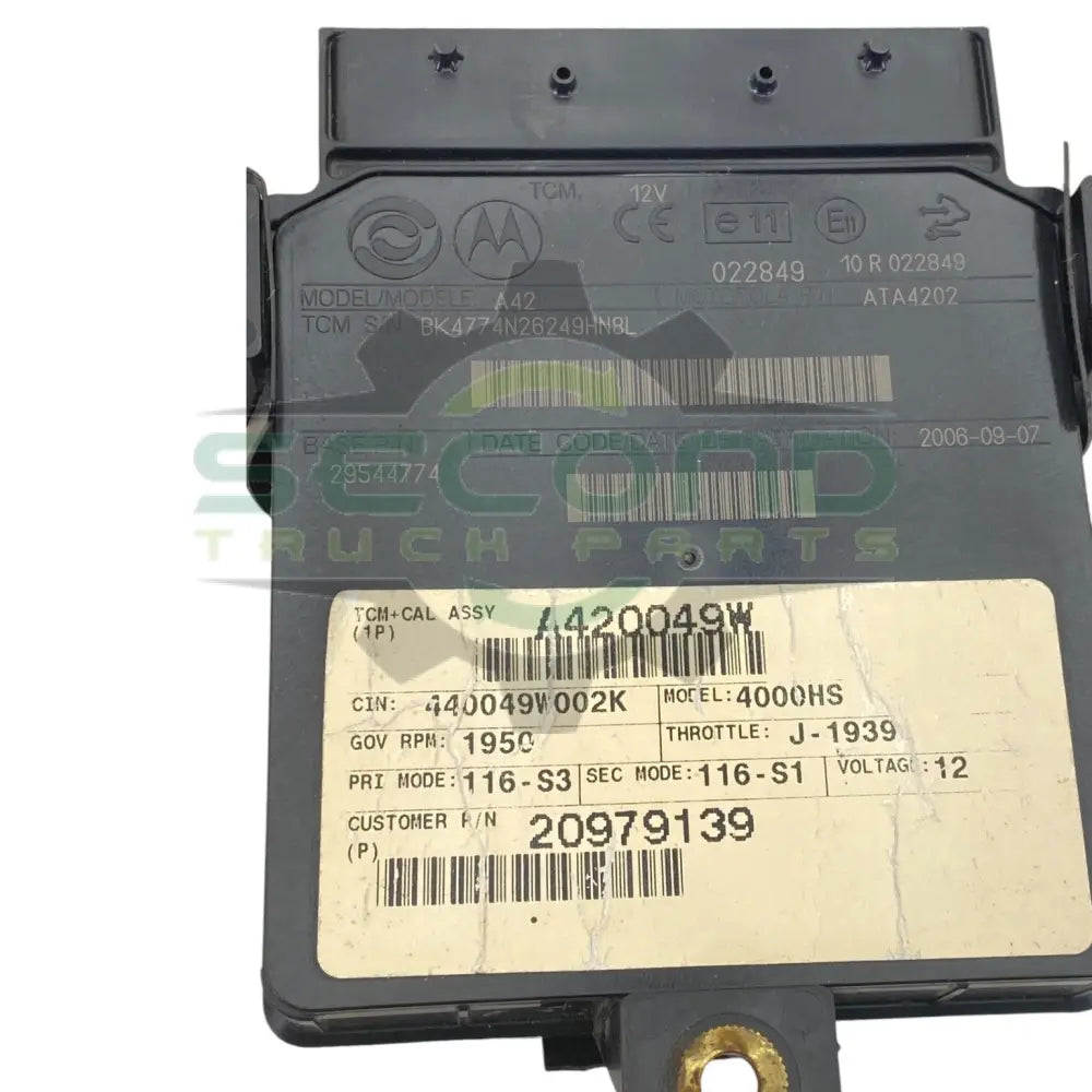 ALI 29544774 Genuine Allison TCM Transmission Control Module - Transmission Control Modules