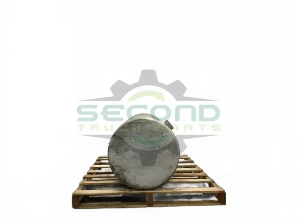 Aluminum LH fuel tank measures 24" x 59" 100 gallons OEM - Second Truck Parts