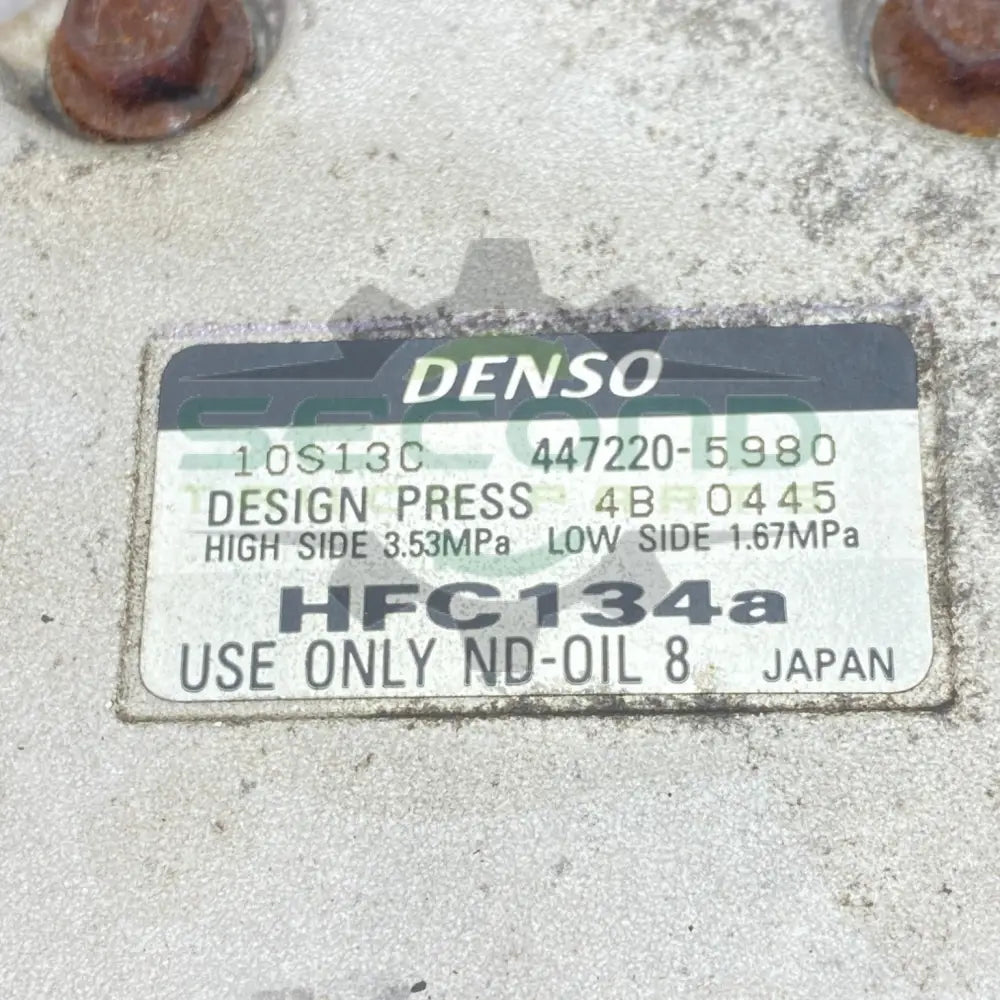 10S13C Denso A/C Compressor - Second Truck Parts