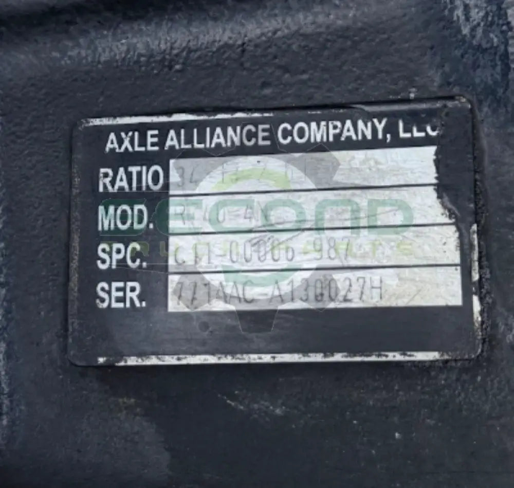RT40-4N Genuine Alliance Differential Assembly Ratio 2.61 - Second Truck Parts