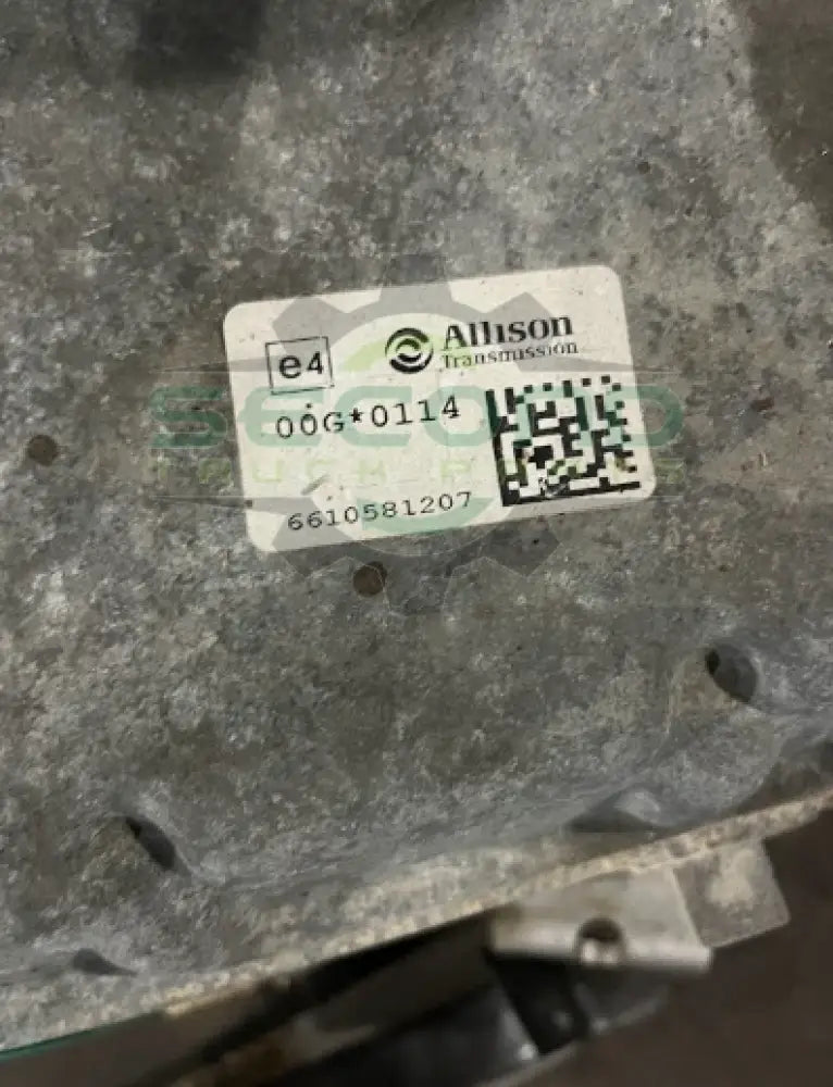 29557493 Genuine Allison Transmission Assembly 4500RDS-P - Second Truck Parts