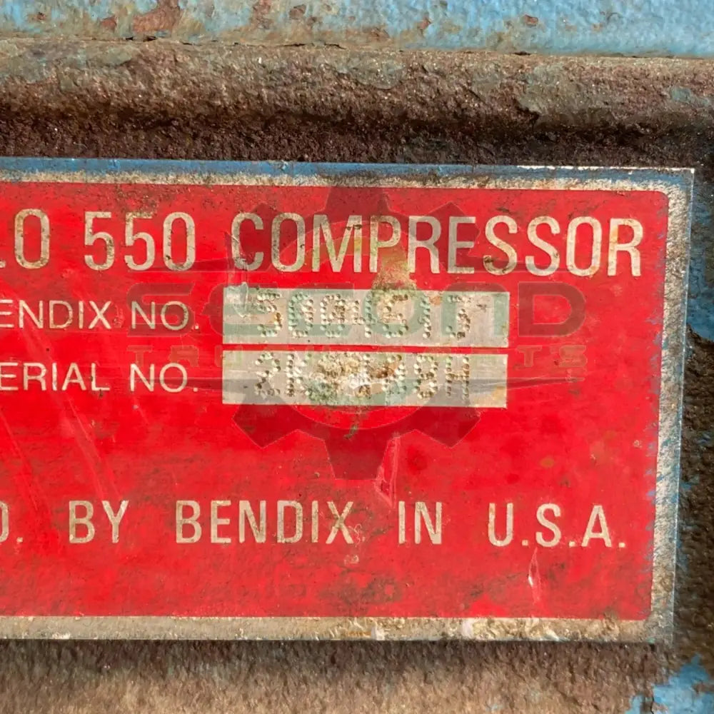 5004613 Genuine Bendix Air Brake Compressor TF-550 - Second Truck Parts