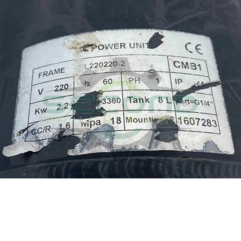 Genuine Car Lift Hydraulic Power Unit - Second Truck Parts
