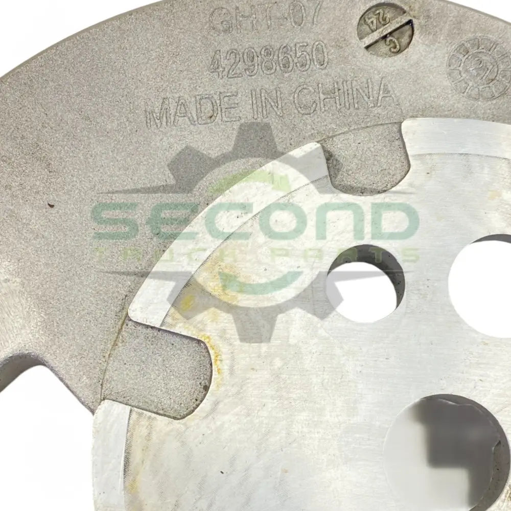 4298650 Genuine Cummins Engine Idler Gear Mounting Spacer Plate - Second Truck Parts