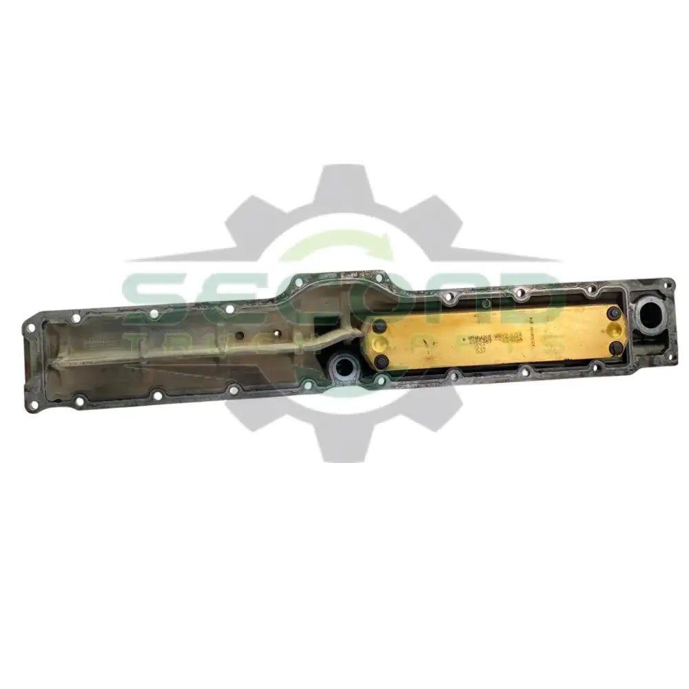 4965895 Genuine Cummins Oil Filter Cooler Head - Second Truck Parts