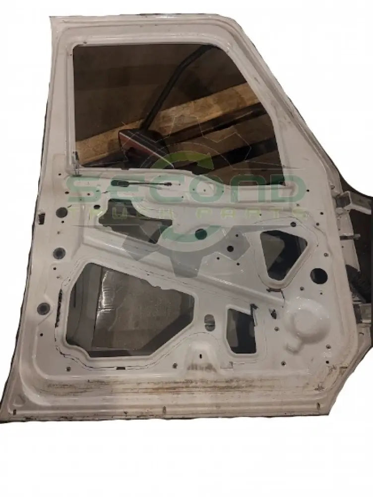 0620 A188 Genuine Cummins White Left Driver Door - Second Truck Parts