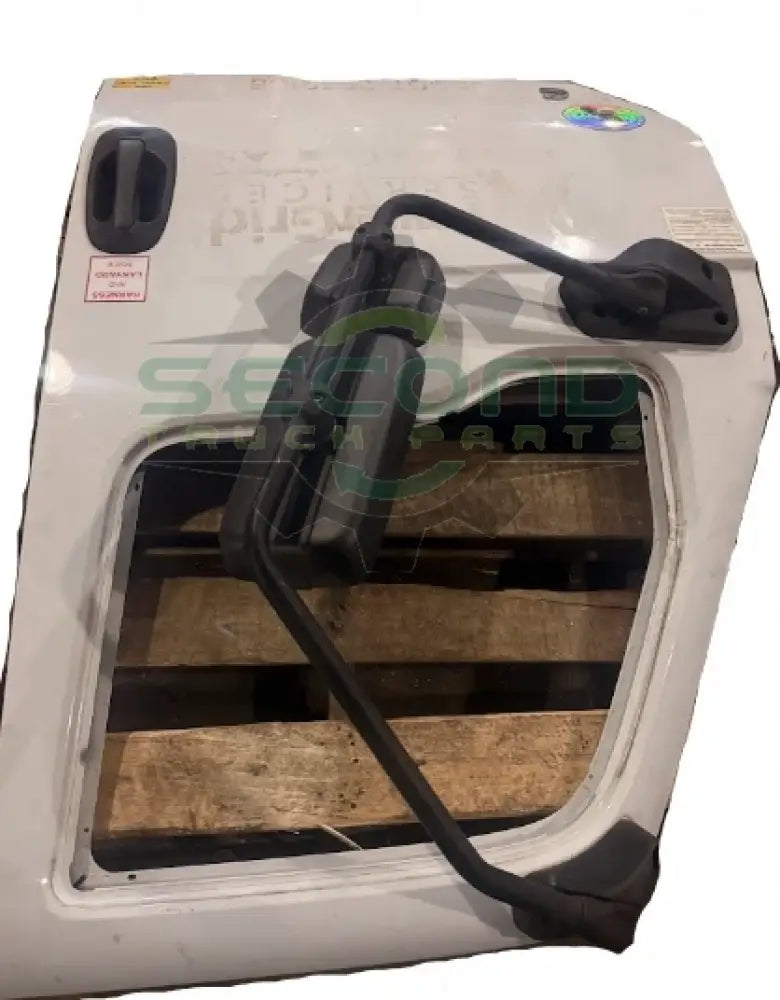 0620 A188 Genuine Cummins White Left Driver Door - Second Truck Parts