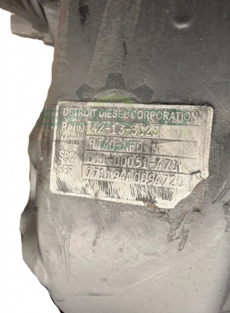 Genuine Detroit Diesel Differential Assembly Ratio 3.23 RT40-NFD - Differentials