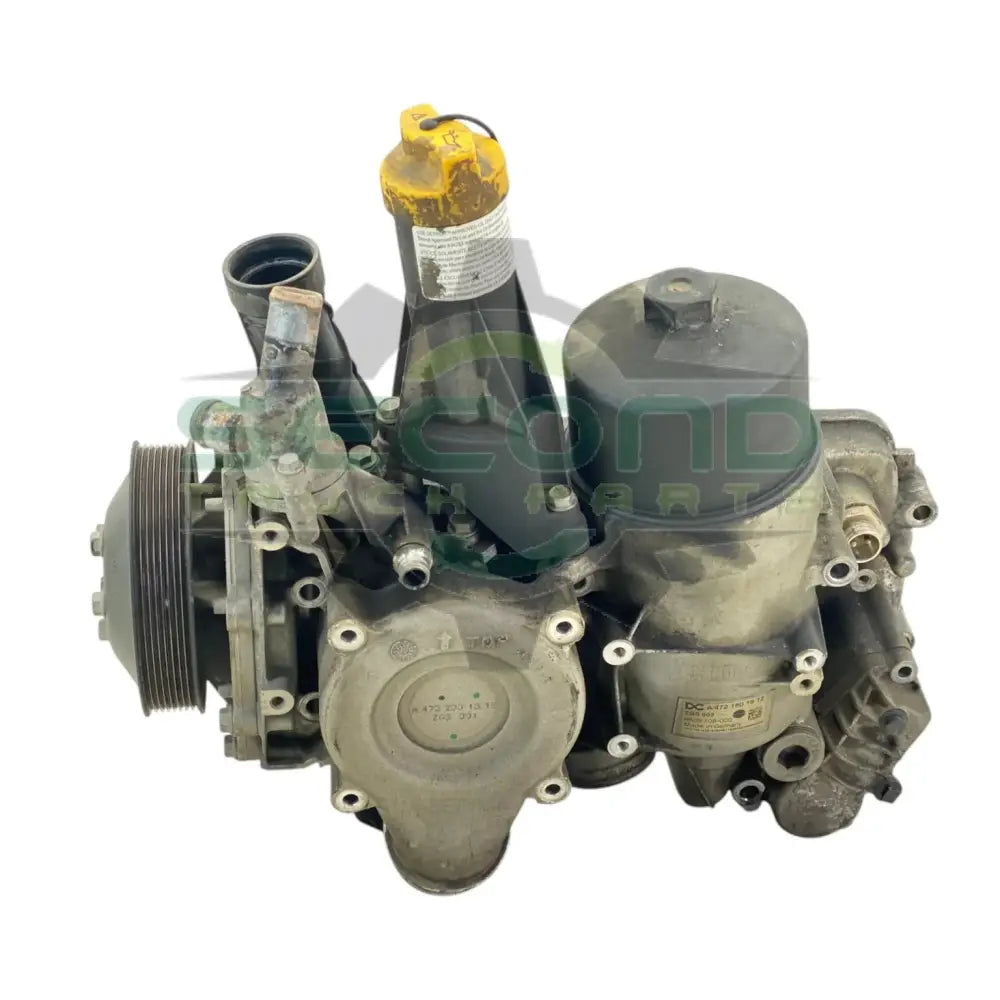 A4721801912 Genuine Detroit Diesel Engine Oil Cooler and Filter Houisng - Second Truck Parts