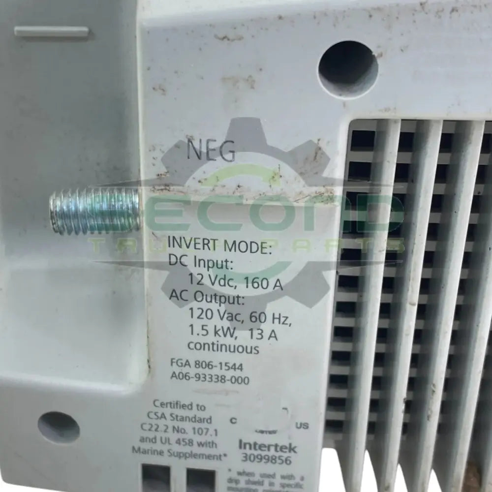 A06-93338-000 Genuine Freightliner Inverter Xantrex 1500 WATT - Second Truck Parts