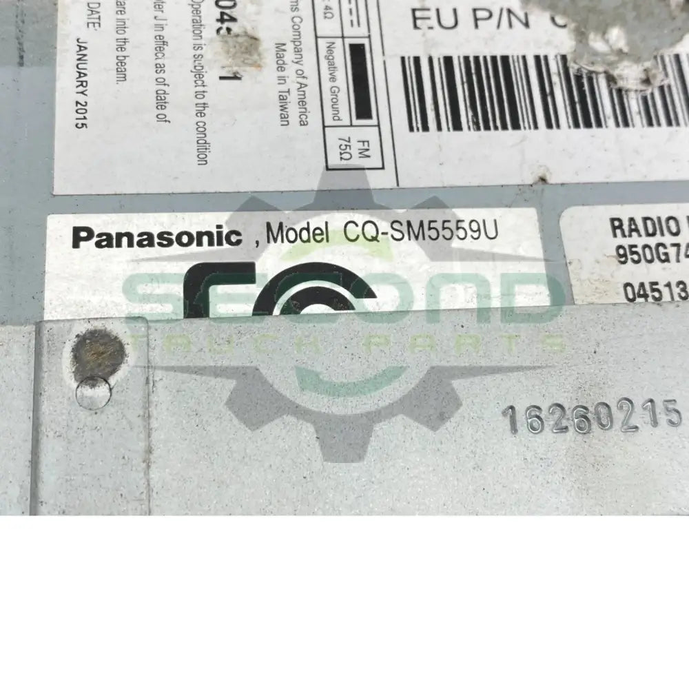 CQ-SM5559U Genuine Freightliner Radio - Second Truck Parts