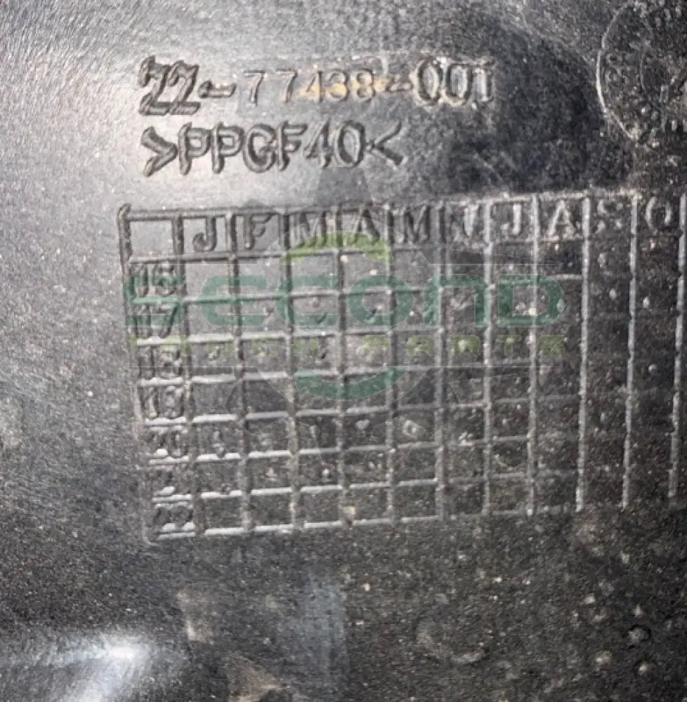 22-77438-001 Genuine Freightliner Right Hand Splash Shield - Second Truck Parts