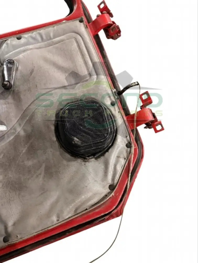 Genuine International Left Driver Red Door - Doors