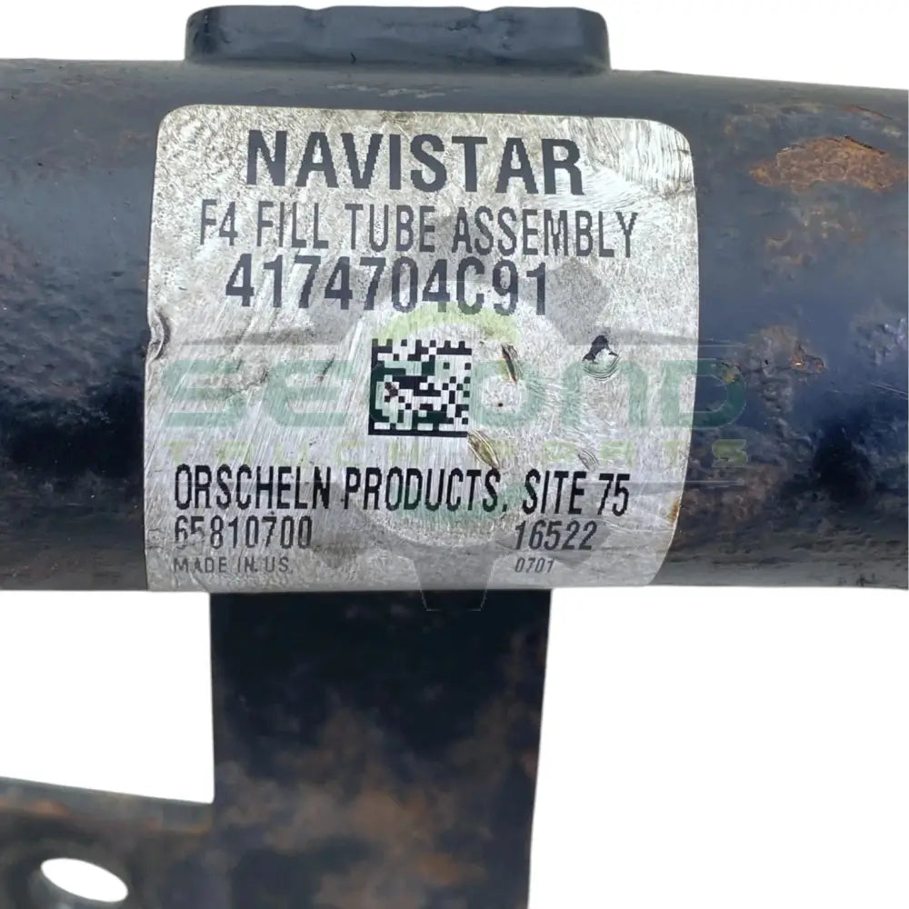 4174704C91 Genuine International Oil Pipe Filler Assembly - Second Truck Parts