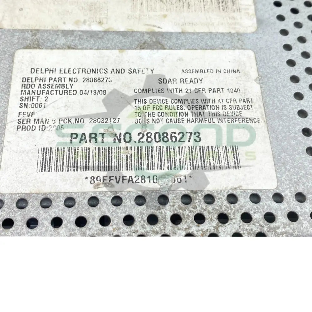 28086273 Genuine International Radio - Second Truck Parts