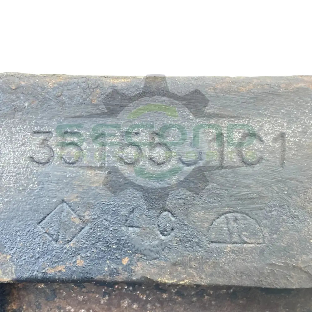 3515531C1 Genuine International Rear U-bolt Spring Plate 4 Degree - Second Truck Parts
