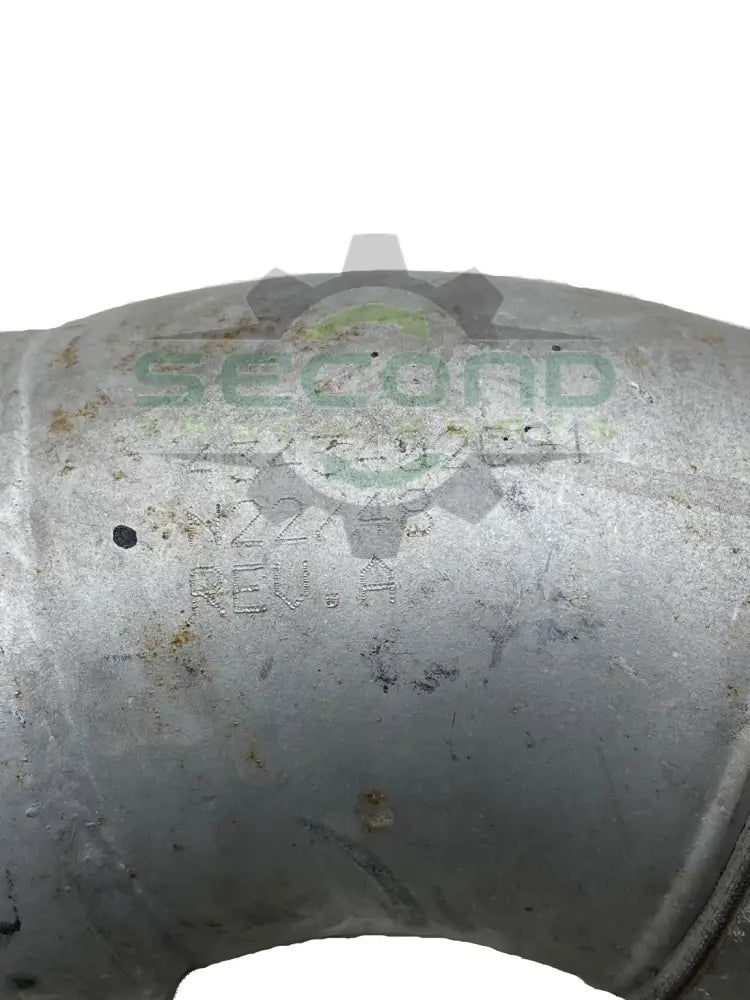 4343402C91 Genuine International Right Hand Air Pipe CAC Cold-Side Assembly 2021 A26 - Second Truck Parts