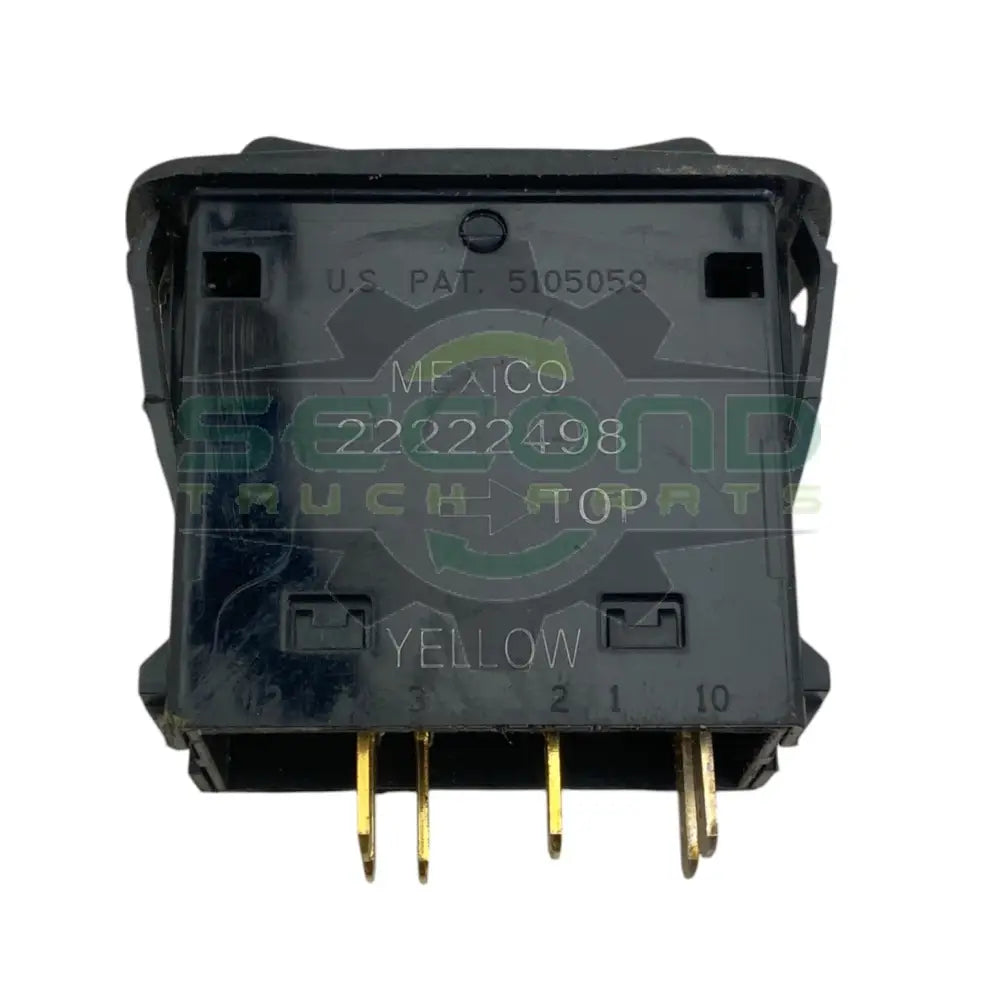 22222498 Genuine Mack Engine Brake Level Control Switch Button - Second Truck Parts