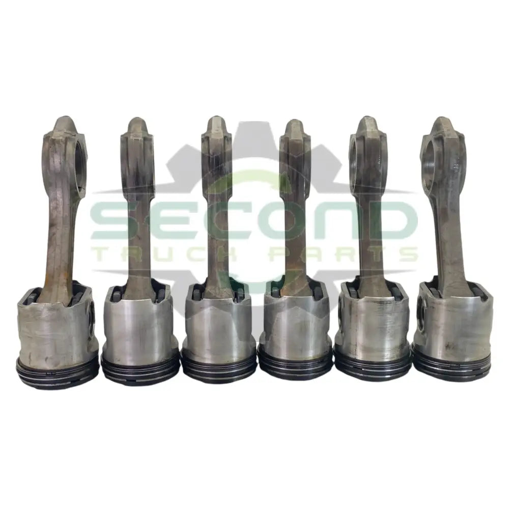 P5282H00 Genuine Mack Piston & Connecting Rod Set Of Six - Second Truck Parts