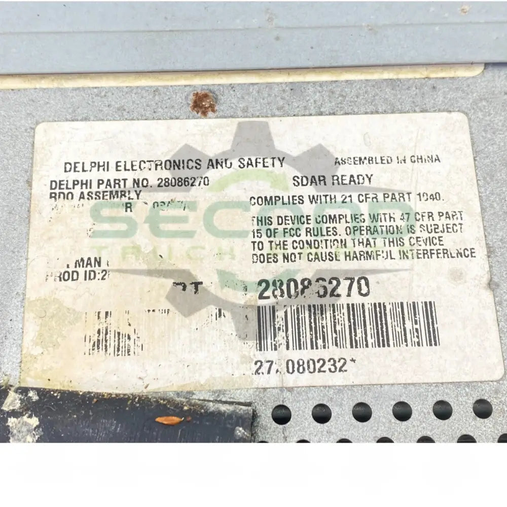 28086270 Genuine Mack Radio AM/FM/CD - Second Truck Parts