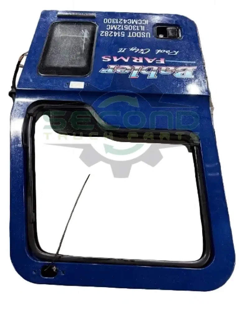 10002352 Genuine Mack Right Side Blue Door - Second Truck Parts