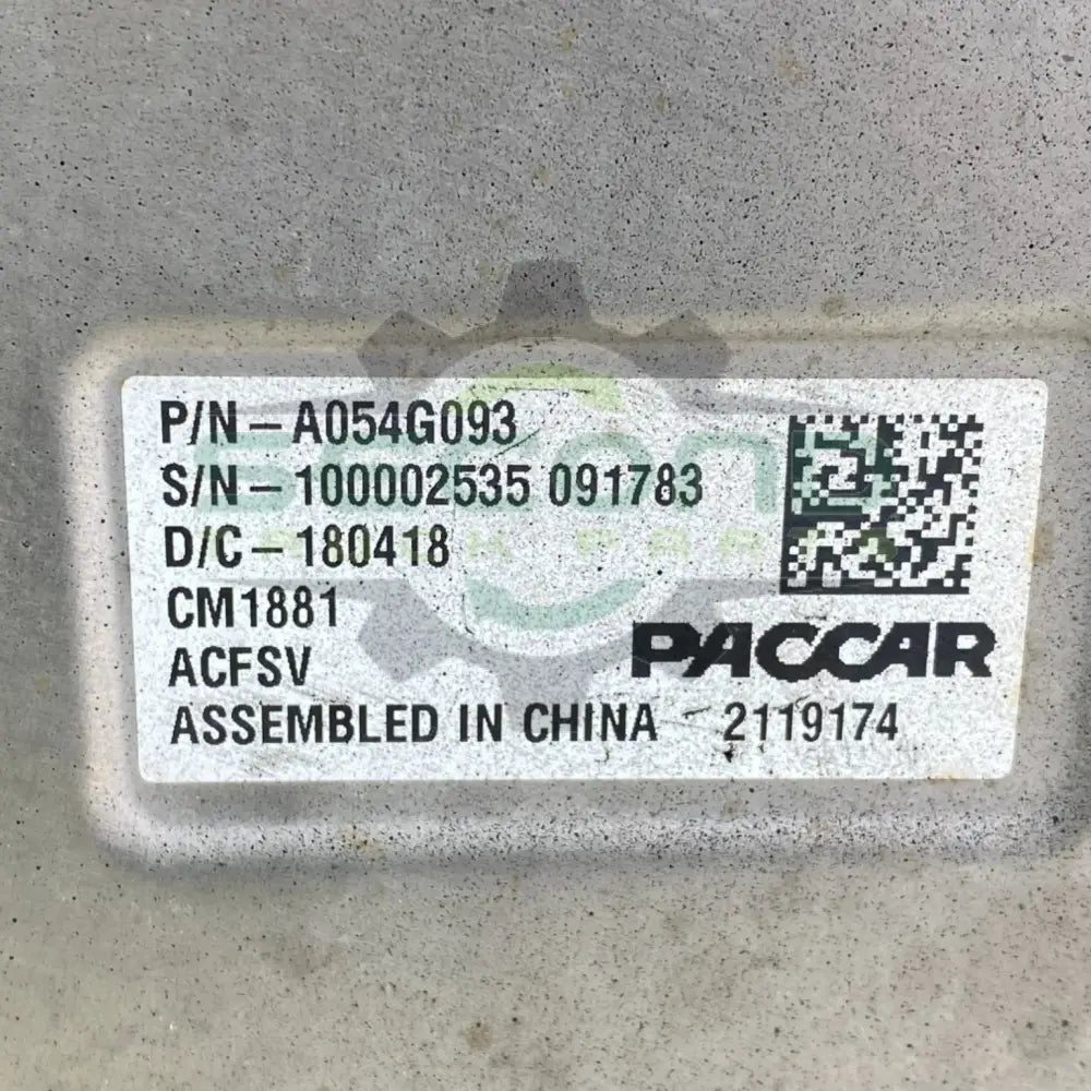 A054G093 Genuine Paccar Aftertreatment Control Module - Second Truck Parts