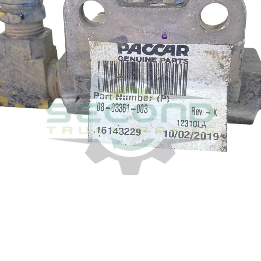 08-03361-003 Genuine Paccar Air Brake Quick Release Valve - Second Truck Parts