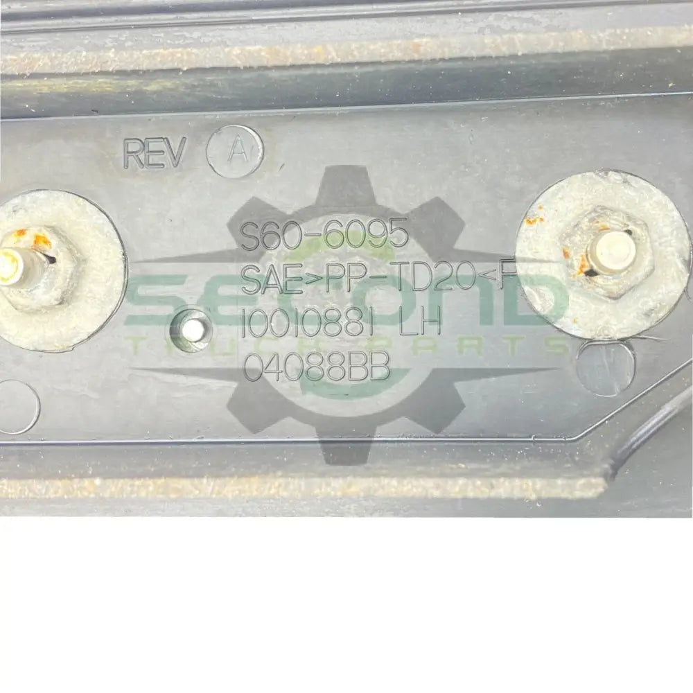 S60-6095 Genuine Paccar Left Side Trim Strip Joint Dash - Second Truck Parts
