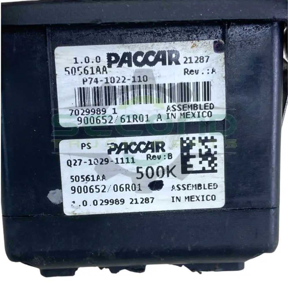 Q27-1029-1111 Genuine Paccar Right Passenger Window Switch - Second Truck Parts
