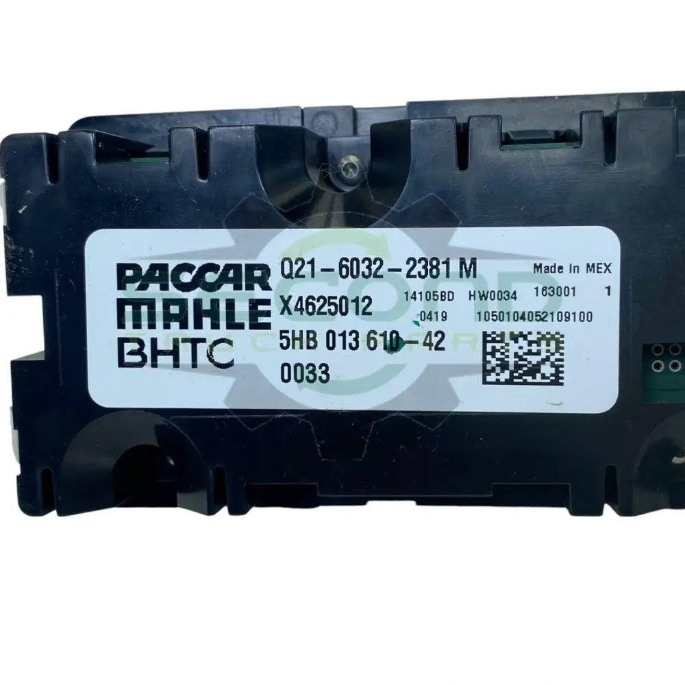 Q21-6032-2381 Genuine Paccar Temperature Control - Second Truck Parts