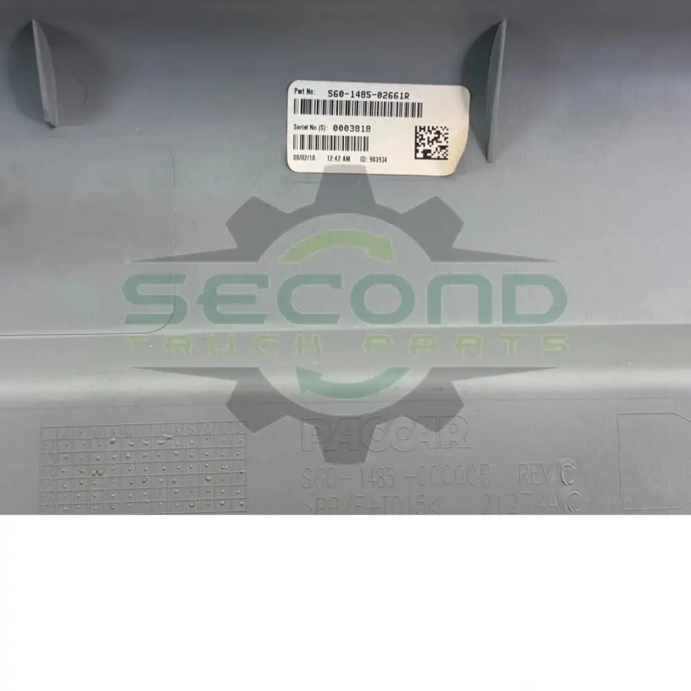 S60-1485-0000R Genuine Paccar TRIM B Pillar Day Cab U - Second Truck Parts