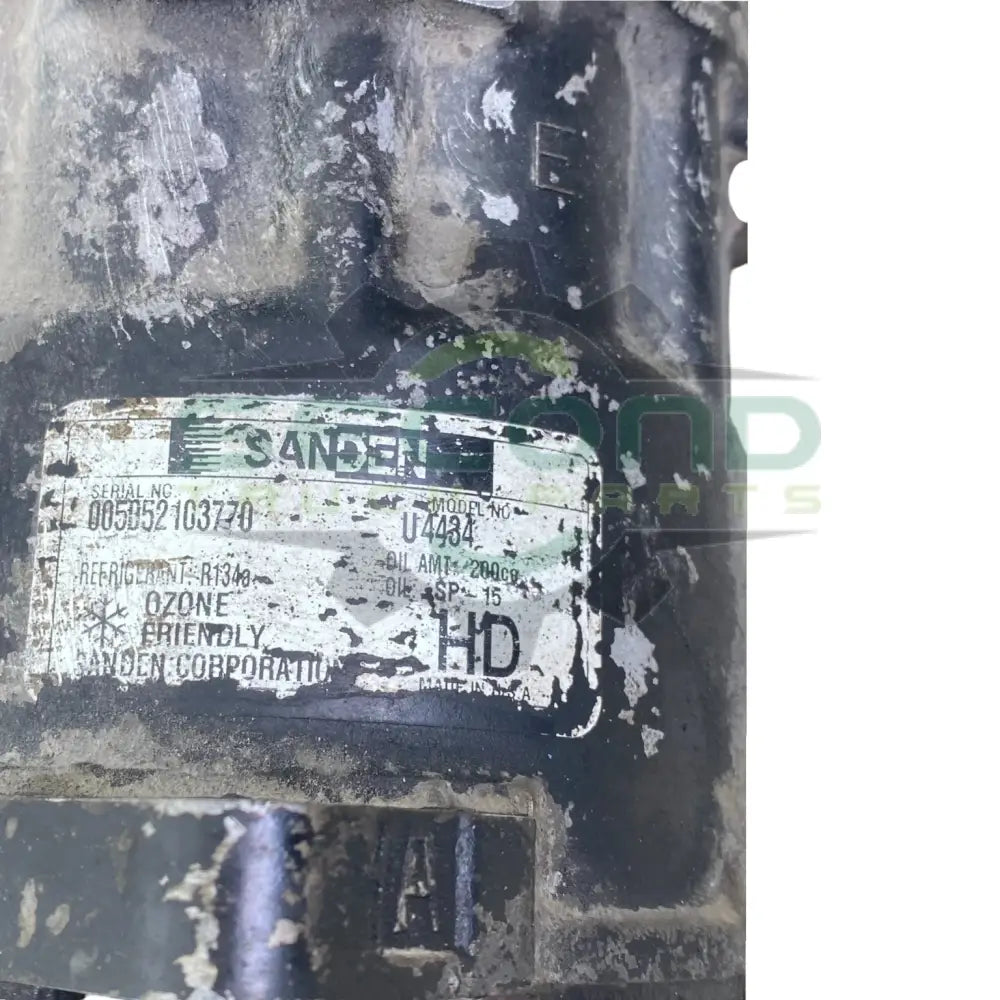 U4434 Genuine Sanden AC Compressor - Second Truck Parts