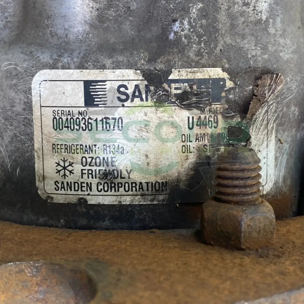 U4469 Genuine Senden Air Conditioner Compressor - Second Truck Parts