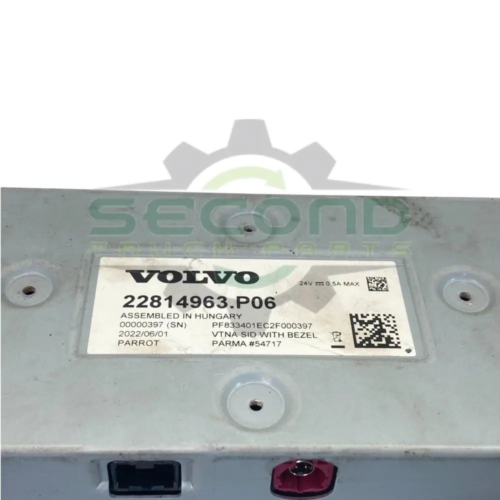 22814963 Genuine Volvo Display Panel - Second Truck Parts