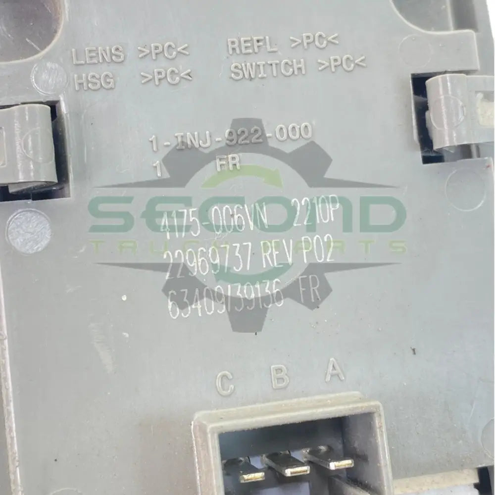 22969737 Genuine Volvo Interior Lamp - Second Truck Parts