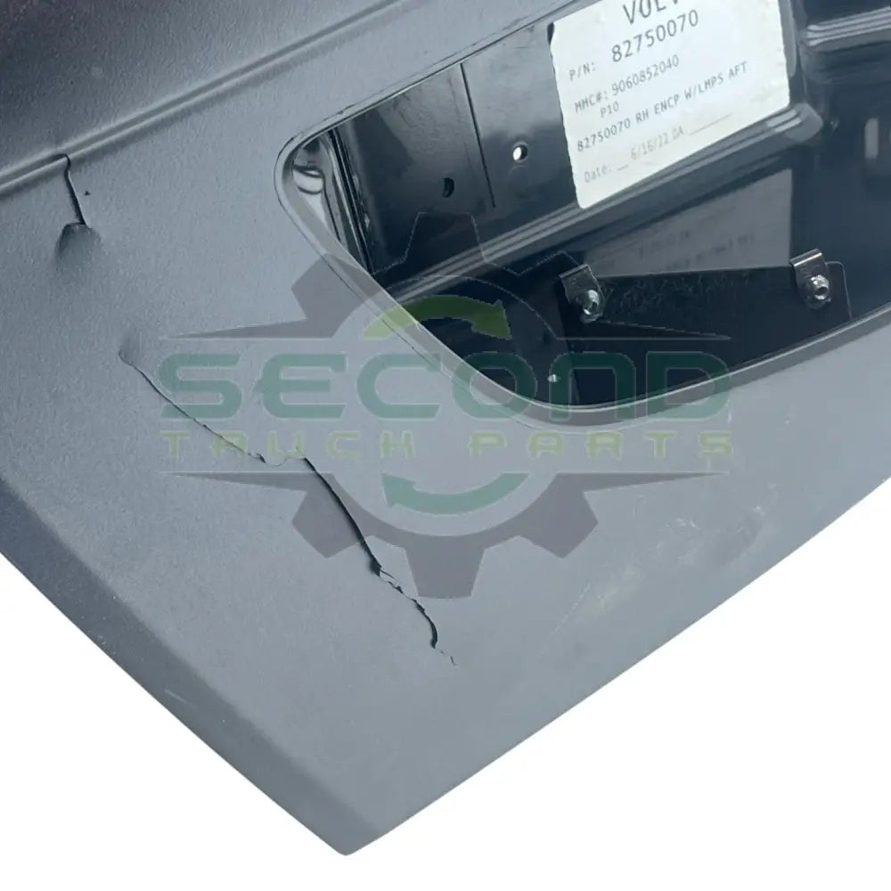 82750070 Genuine Volvo Right Side Extension Bumper - Second Truck Parts