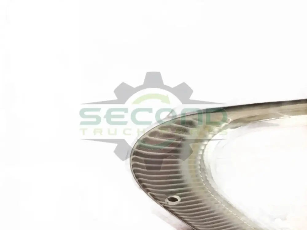 Groomed Pete387 hood with spot mirrors OEM - Second Truck Parts