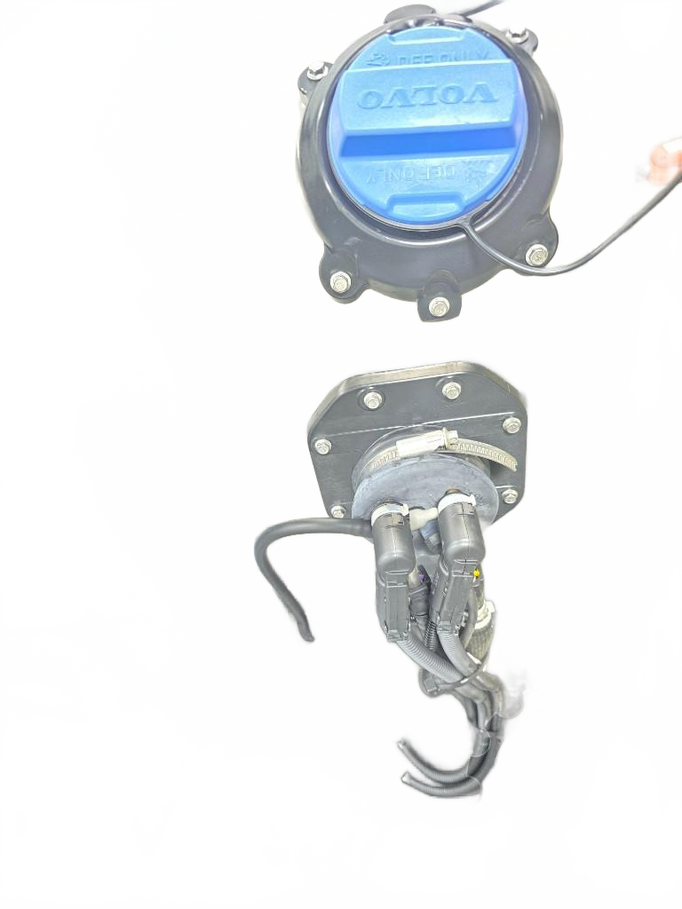 Volvo LH 125 gallon aluminum fuel tank with built in def tank OEM DDD8 - Second Truck Parts