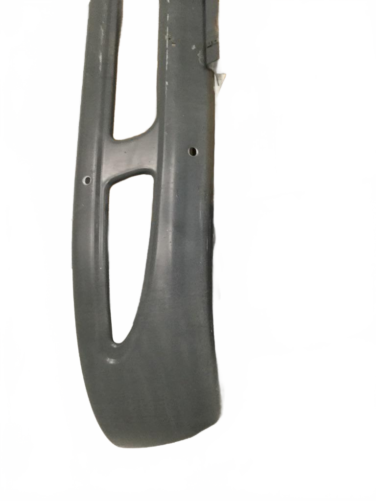 International Transtar 1 piece steel bumper painted grey OEM - Second Truck Parts