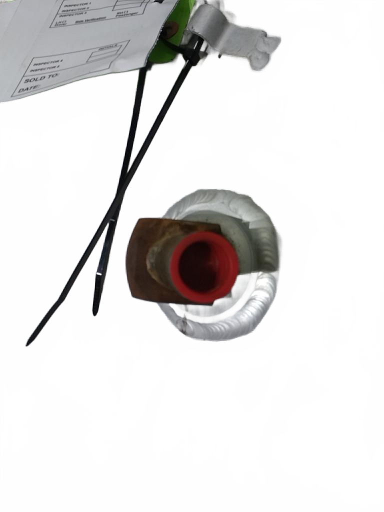 Mack RH D-Shaped aluminum fuel tank measures 26" x 40" 100 gallon - Second Truck Parts