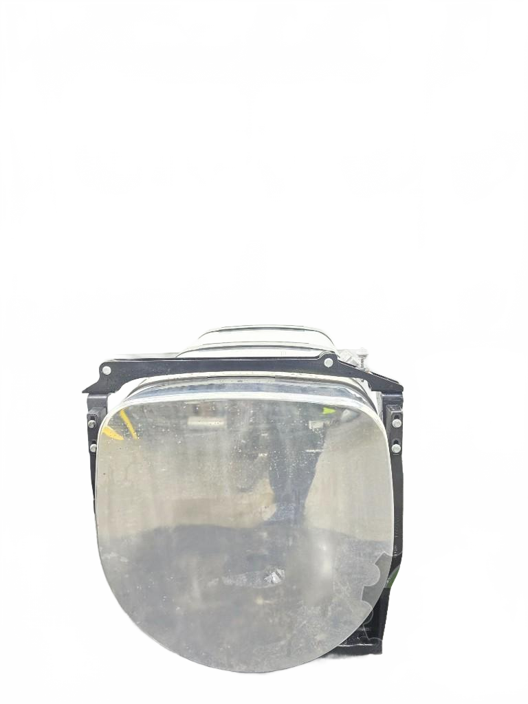 Volvo RH 125 gallon D shaped polished aluminum fuel tank OEM 23614750 - Second Truck Parts