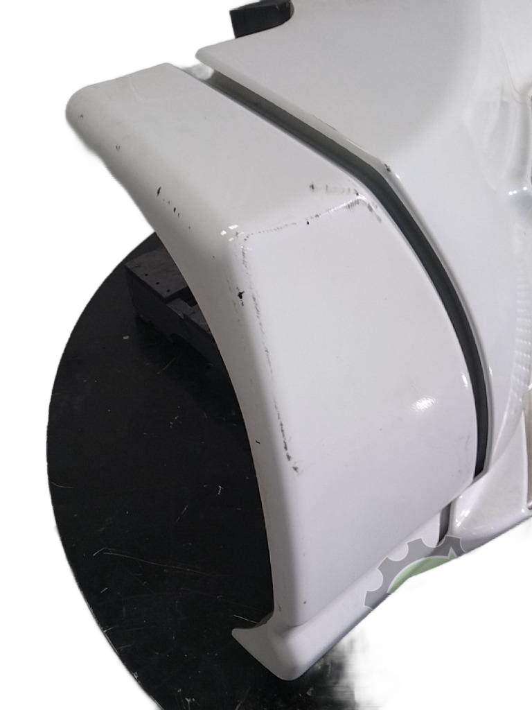 Kenworth 20' T680 Day Cab RH chassis fairing with steps OEM - Second Truck Parts