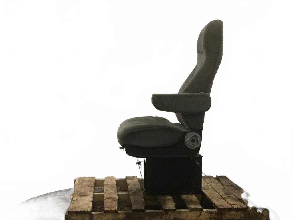 Complete Passenger seat with grey cloth OEM - Second Truck Parts