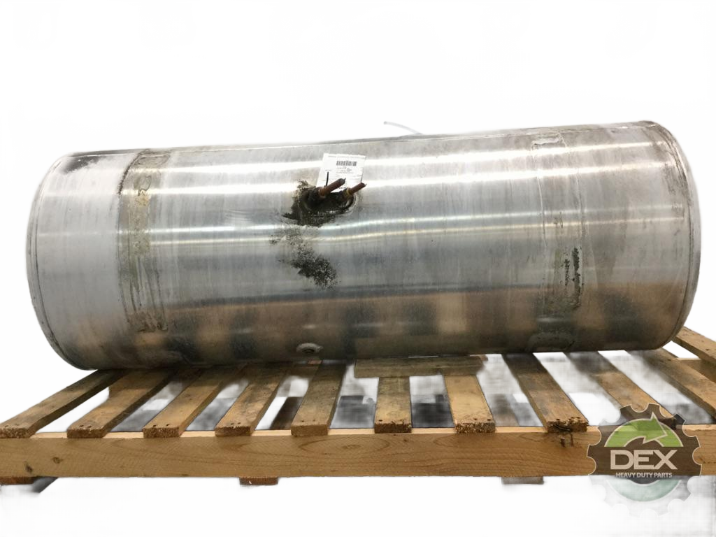 Aluminum RH fuel tank measures 24" x 59" 100 gallons OEM - Second Truck Parts