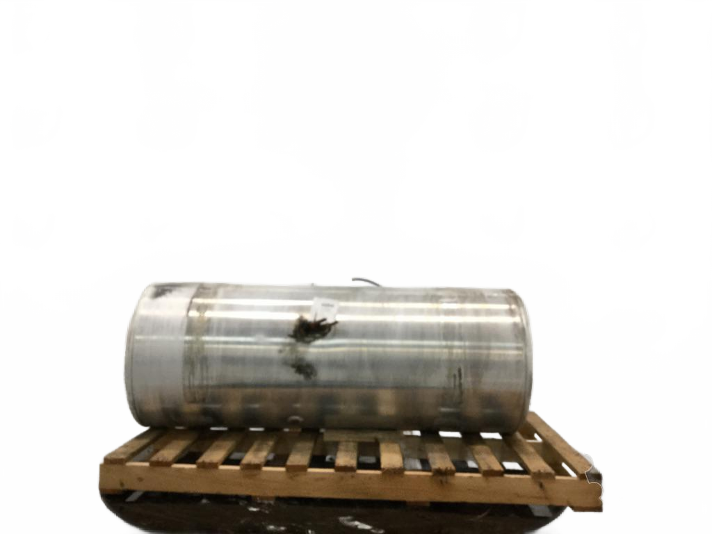 Aluminum RH fuel tank measures 24" x 59" 100 gallons OEM - Second Truck Parts