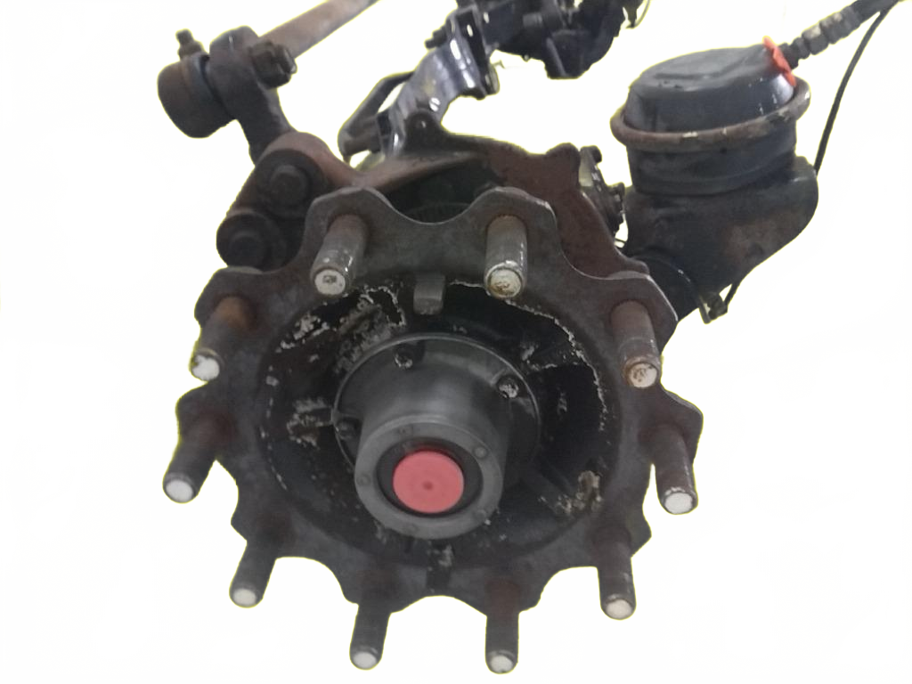 Mack Complete steer axle assembly with 12l taper leaf springs OEM - Second Truck Parts