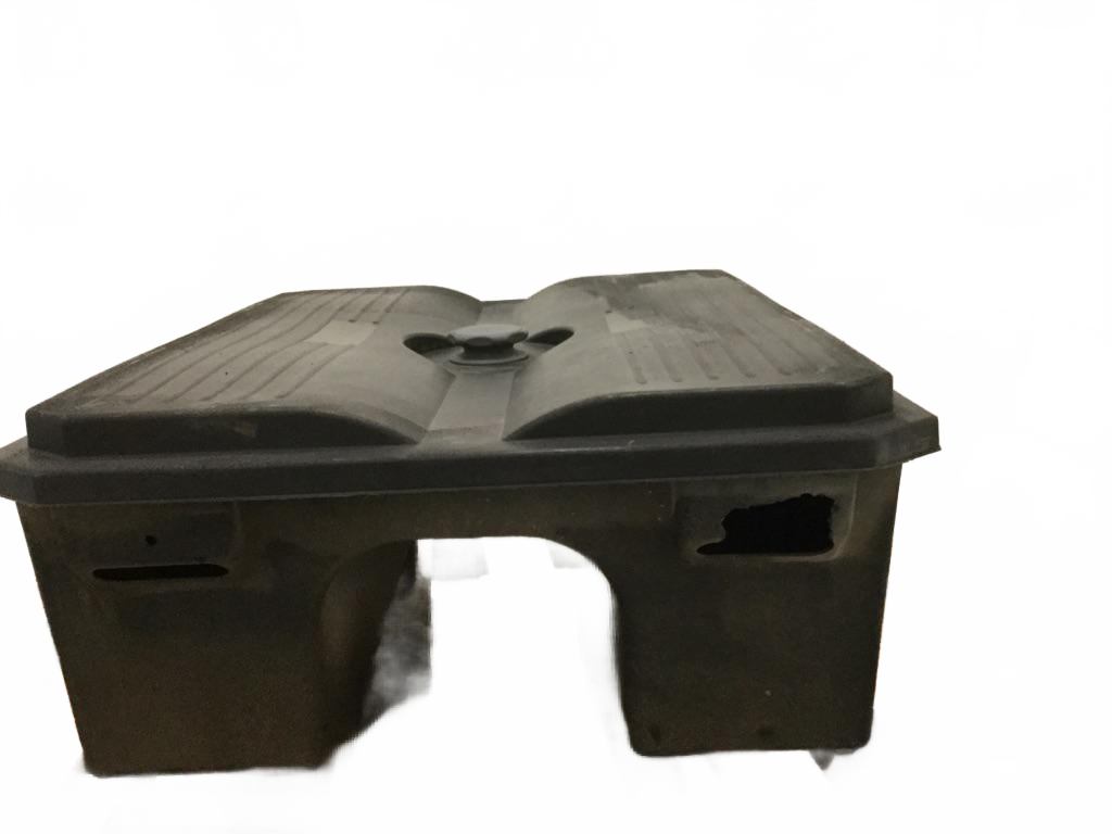 Composite Chassis Mounted Battery Box with composite Lid OEM - Second Truck Parts