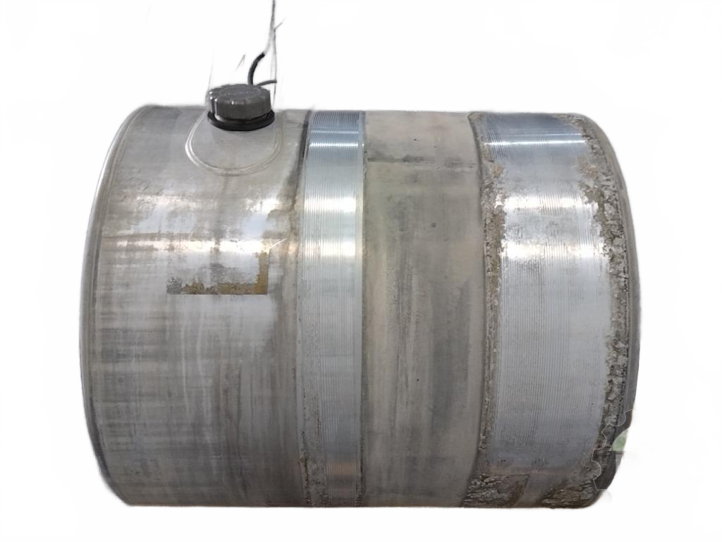 Aluminum RH Fuel Tank measures 26" x 29" 60 gallon Rear filler neck - Second Truck Parts