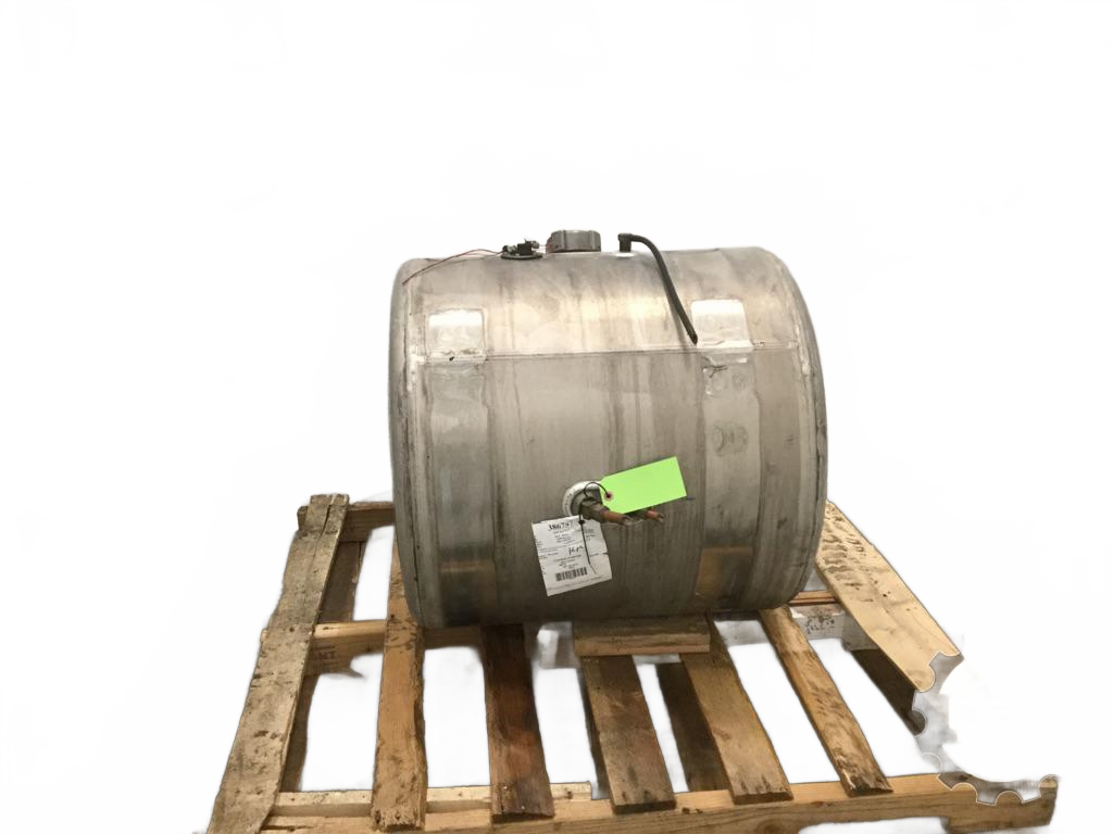 Aluminum LH Fuel Tank measures 26" x 25" 50 Gallon Center Filler - Second Truck Parts