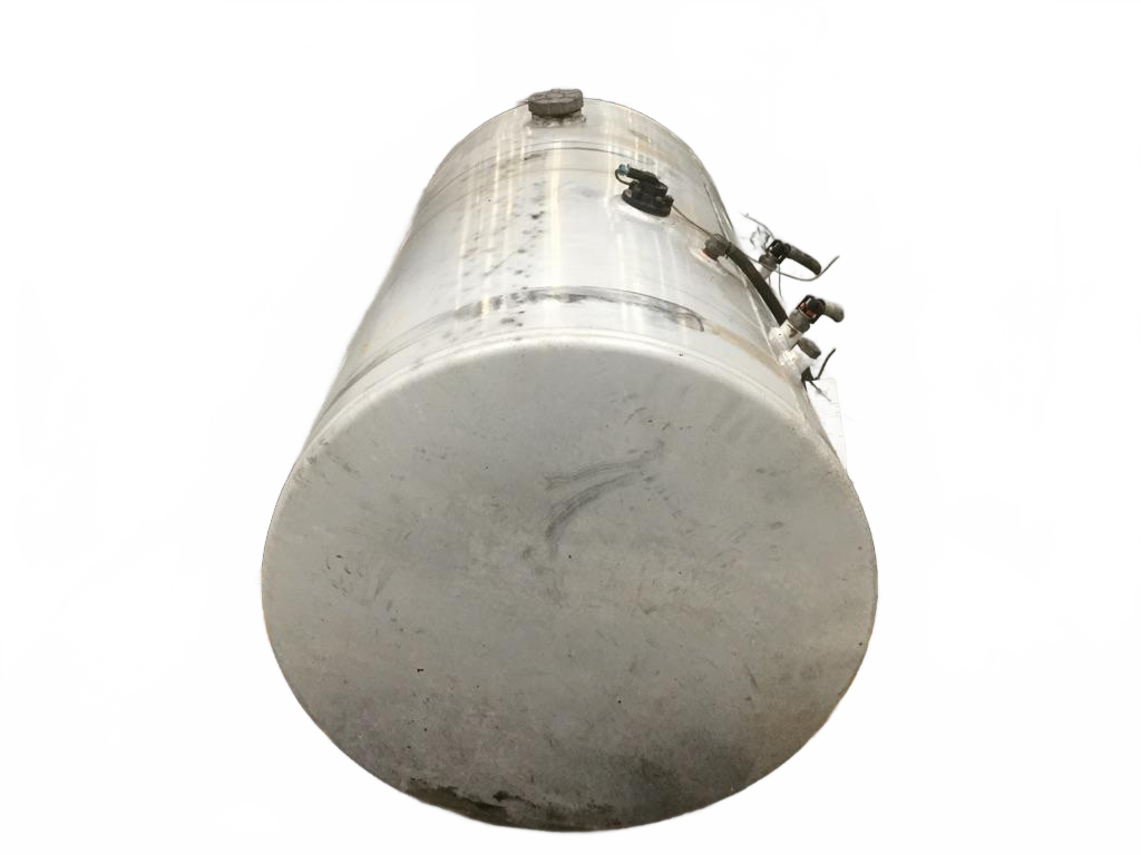 Aluminum RH fuel tank measures 26" x 47" 100 gallon with rear - Second Truck Parts